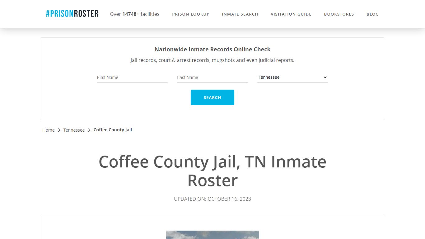 Coffee County Jail, TN Inmate Roster - Prisonroster